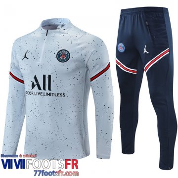 Survetement de Foot PSG Paris gris Homme 21 22 TG168