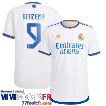 Maillot De Foot Real Madrid Domicile Homme 21 22 # Benzema 9
