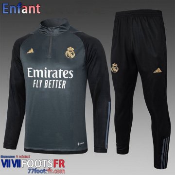 KIT: Survetement de Foot Real Madrid Enfant 2023 2024 C122