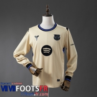 Maillot De Foot Barcelone Exterieur Homme Manche Longue 25 26