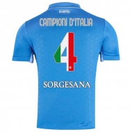 Maillot De Foot CAMPIONI D'ITALIA SSC Naples Domicile Homme 24 25