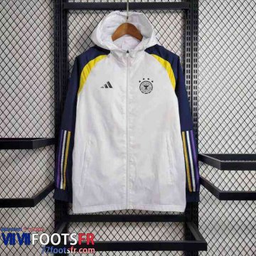 Coupe Vent Allemagne White Homme 2023 2024 D114