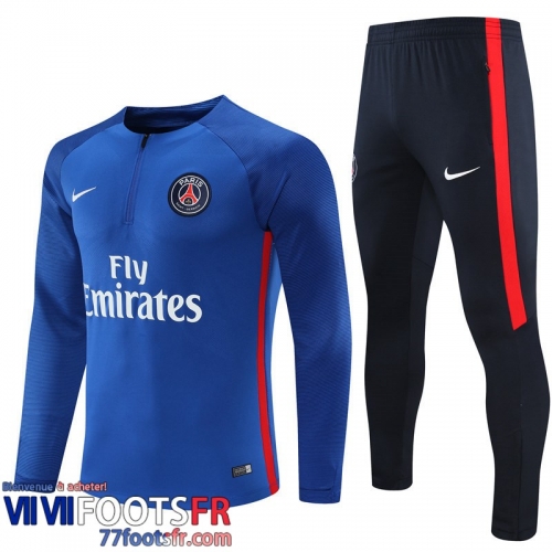 Survetement de Foot PSG bleu Homme 21 22 TG199