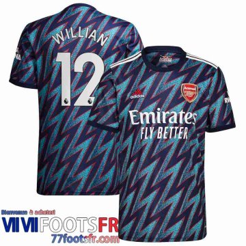 Maillot De Foot Arsenal Third Homme 21 22 # Willian 12