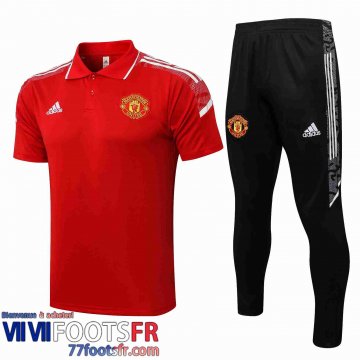 Polo foot Manchester United rouge Homme 21 22 PL212