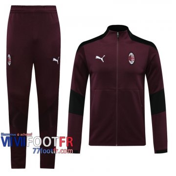 77footfr Veste Foot AC Milan Bordeaux - Entrainement 2020 2021 J65