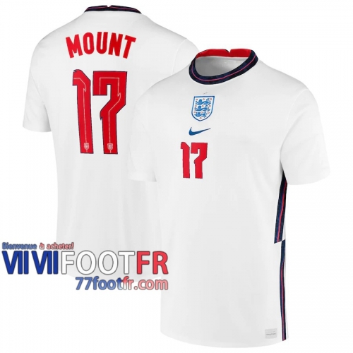 77footfr Angleterre Maillot de foot Mount #17 Domicile 20-21