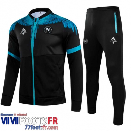 Veste Foot SSC Naples le noir Enfant 21 22 TK156