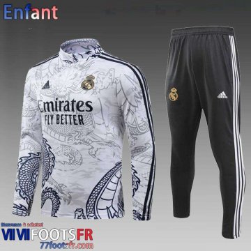 KIT: Survetement de Foot Real Madrid Enfant 2023 2024 C147