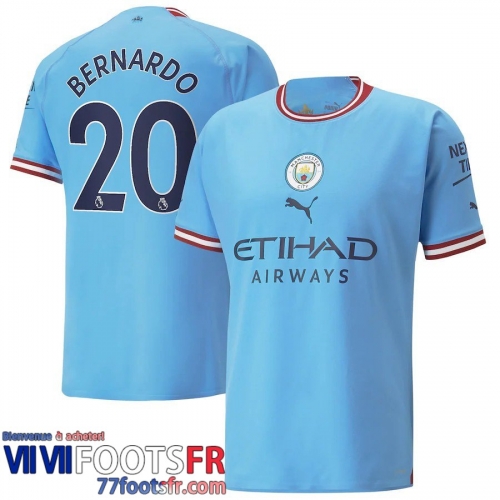 Maillot De Foot Manchester City Domicile Homme 2022 2023 Bernardo 20