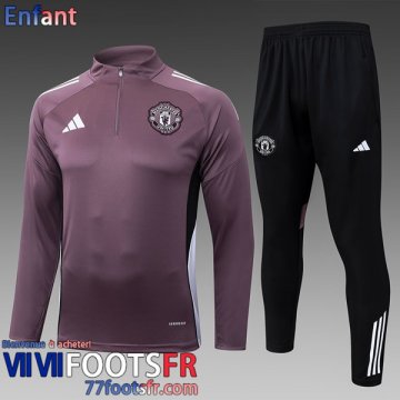 KIT:Survetement de Foot Manchester United Enfant 25 26 C818