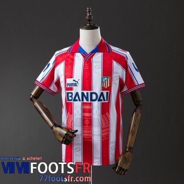 Retro Maillot De Foot Atletico Madrid Domicile Homme 96 97 FG1101