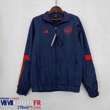 Coupe Vent Arsenal bleu Homme 2023 2024 WK304