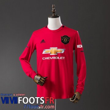 Retro Maillot De Foot Manchester United Domicile Homme Manche Longue 19 20 FG1071