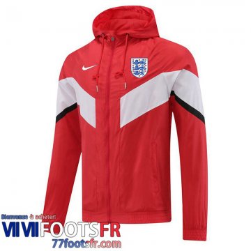 Coupe Vent - Sweat a Capuche Angleterre rouge Homme 2022 2023 WK222