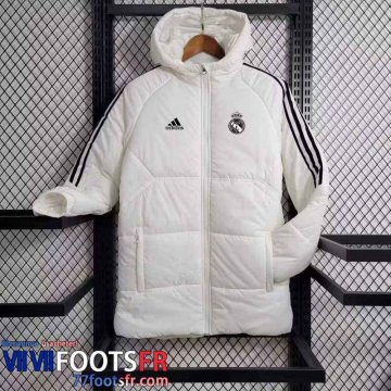 Doudoune Foot Real Madrid Blanc Homme 2023 2024 G27