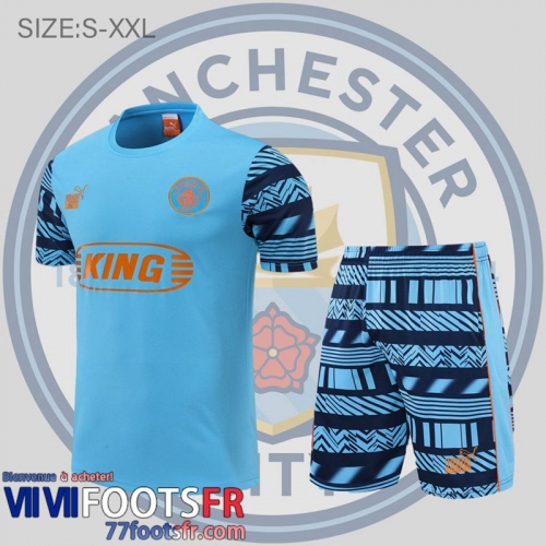 T-Shirt Manchester City bleu Homme 2022 2023 PL599