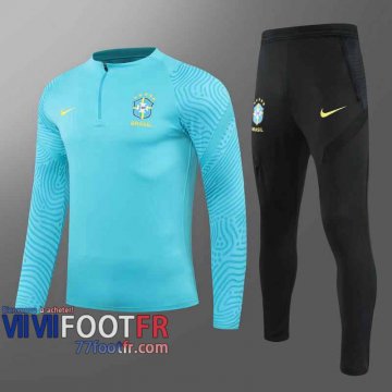 Survetement De Foot Bresil Bleu clair 20-21 T92