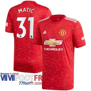 Maillot de foot Manchester United Nemanja Matic #31 Domicile 2020 2021