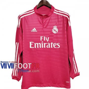 77footfr Retro Maillot de foot Real Madrid Exterieur Manche Longue 2014/2015