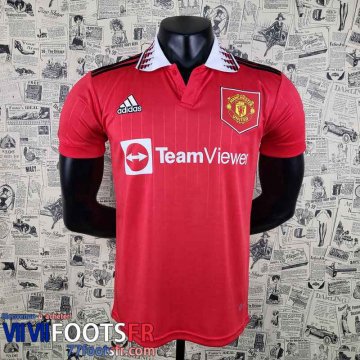 Maillot De Foot Manchester United Domicile Homme 2022 2023 Version Fuite