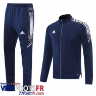 Veste Foot Sport bleu marin Homme 2022 2023 JK354