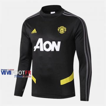 Les Nouveaux Parfait Sweatshirt Foot Manchester United Noir/Jaune 2019-2020