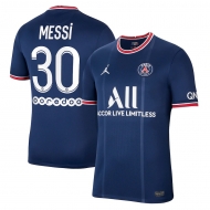 Messi Maillot Foot PSG Paris ST Germain Homme Domicile 2021 2022