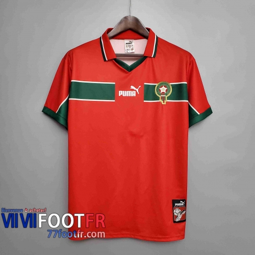 77footfr Retro Maillots foot 1998 Morocco Exterieur
