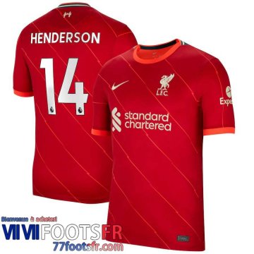 Maillot De Foot Liverpool Domicile Homme 21 22 # Henderson 14