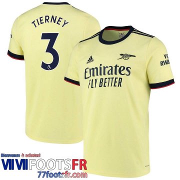 Maillot De Foot Arsenal Extérieur Homme 21 22 # Tierney 3