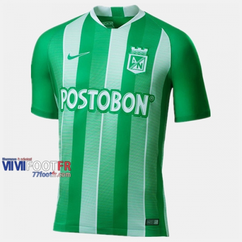 Nouveau Flocage Maillot De Foot Atlético Nacional Homme Domicile 2019-2020 Personnalise :77Footfr