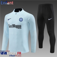 KIT: Survetement de Foot Inter Milan bleu clair Enfant 2023 2024 C11