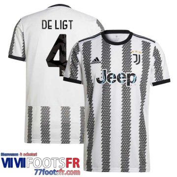 Maillot De Foot Juventus Domicile Homme 2022 2023 De Ligt 4