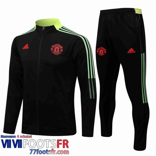 Veste Foot Manchester United le noir Homme 21 22 JK208