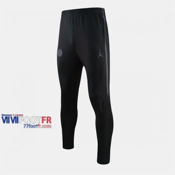 Promo: Nouveaux Pantalon Entrainement Foot PSG Paris Saint Germain Jordan Slim Noir 2019/2020