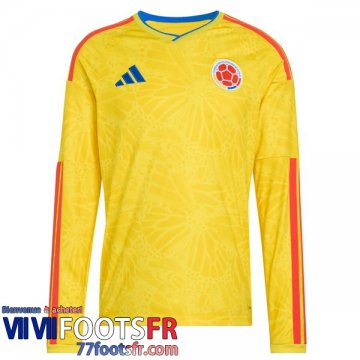Maillot De Foot Colombie Domicile Homme Manche Longue 2026 World Cup