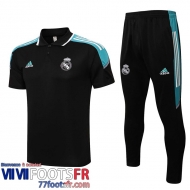 Polo foot Real Madrid le noir Homme 2021 2022 PL299