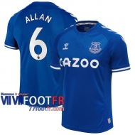 77footfr Everton Maillot de foot Allan #6 Domicile 20-21