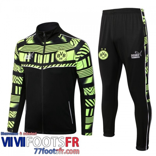 Veste Foot Dortmund bleu vert Homme 22 23 JK484