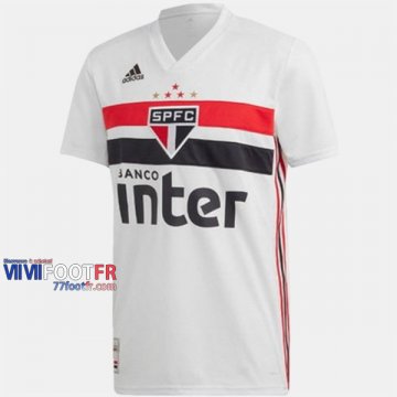 Nouveau Flocage Maillot De Foot Sao Paulo FC Homme Domicile 2019-2020 Personnalise :77Footfr