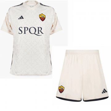 SPQR Maillot De Foot AS Rome Exterieur Enfant 2023 2024