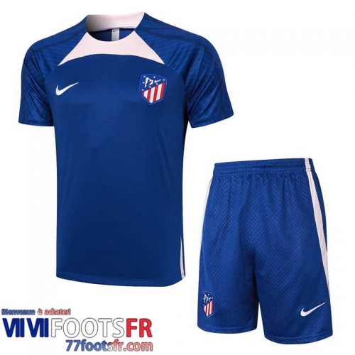 Survetement T Shirt Atletico Madrid bleu Homme 2023 2024 A137