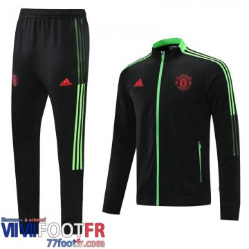 Veste Foot Manchester United noir 21-22 JK51