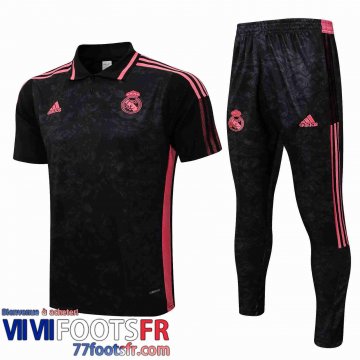 Polo foot Real Madrid noir Homme 21 22 PL222