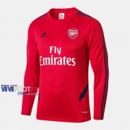 Nouveau Retro Sweatshirt Foot Arsenal FC Rouge 2019-2020