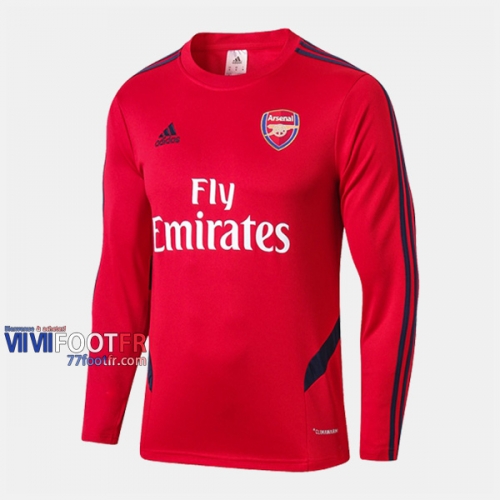 Nouveau Retro Sweatshirt Foot Arsenal FC Rouge 2019-2020