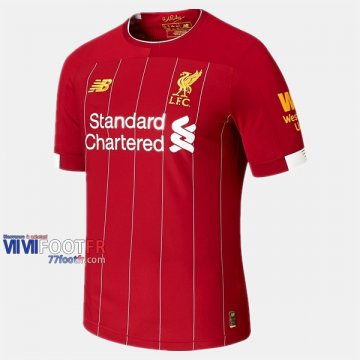 Nouveau Flocage Maillot De Foot Liverpool FC Homme Domicile 2019-2020 Personnalise :77Footfr