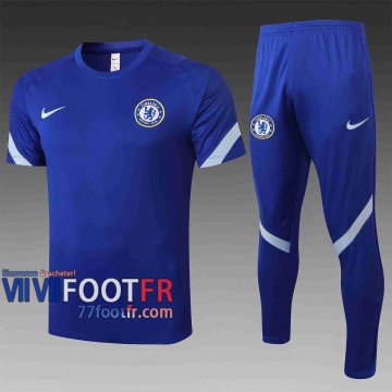 77footfr Chelsea Polo foot Bleu foncé 20-21 C550