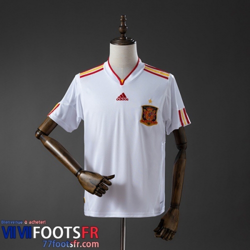 Retro Maillot De Foot Espagne Exterieur Homme 11 12 FG1306
